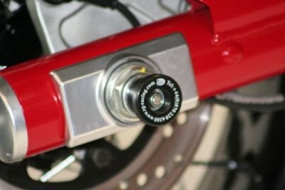 Chrániče osy zadního kola, Ducati Sport Classic 1000S '07-, černé
